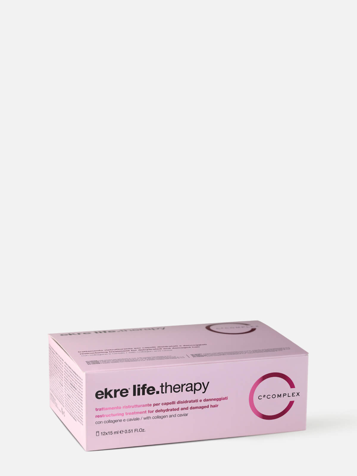 ekre life.therapy Сыворотка двухфазная для волос восстанавливающая restructuring treatment 12x15мл EKRE LIFE.THERAPY Сыворотка двухфазная для волос восстанавливающая Restructuring Treatment 12x15мл — изображение 1