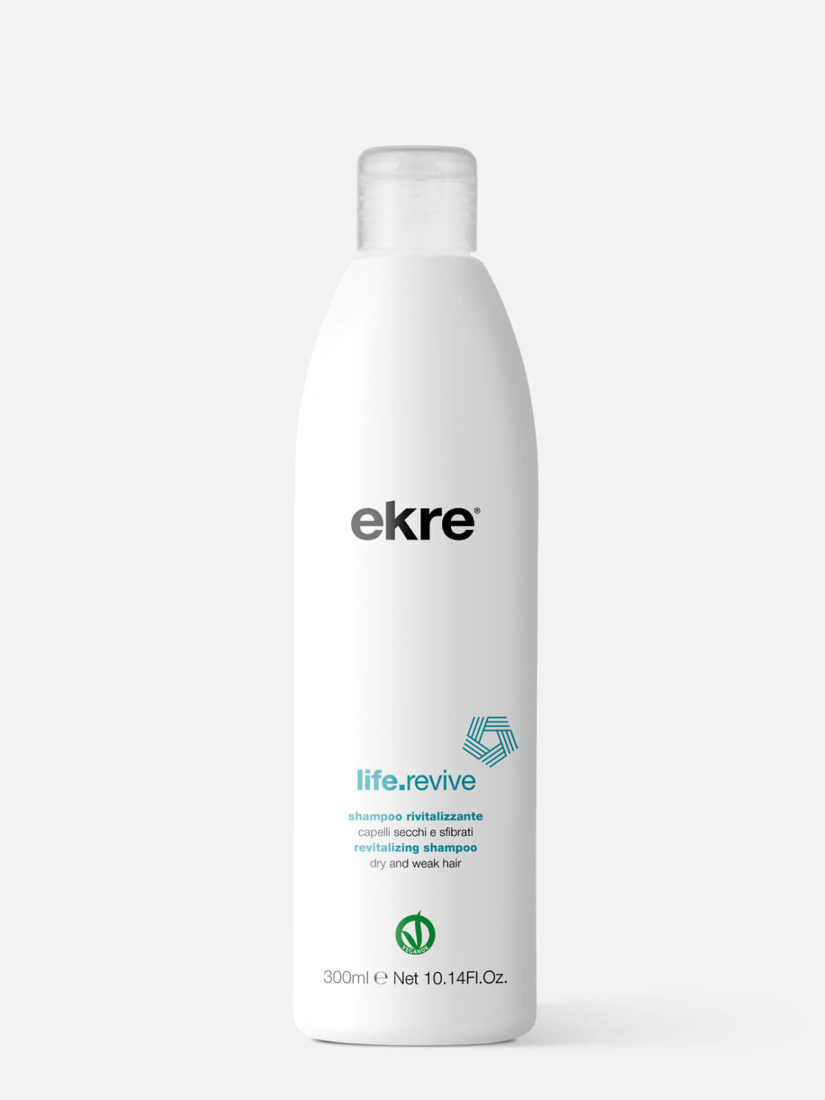 ekre life.revive Шампунь питательный для сухих и ломких волос revitalizing shampoo 300мл EKRE LIFE.REVIVE Шампунь питательный для сухих и ломких волос Revitalizing Shampoo 300мл — изображение 1