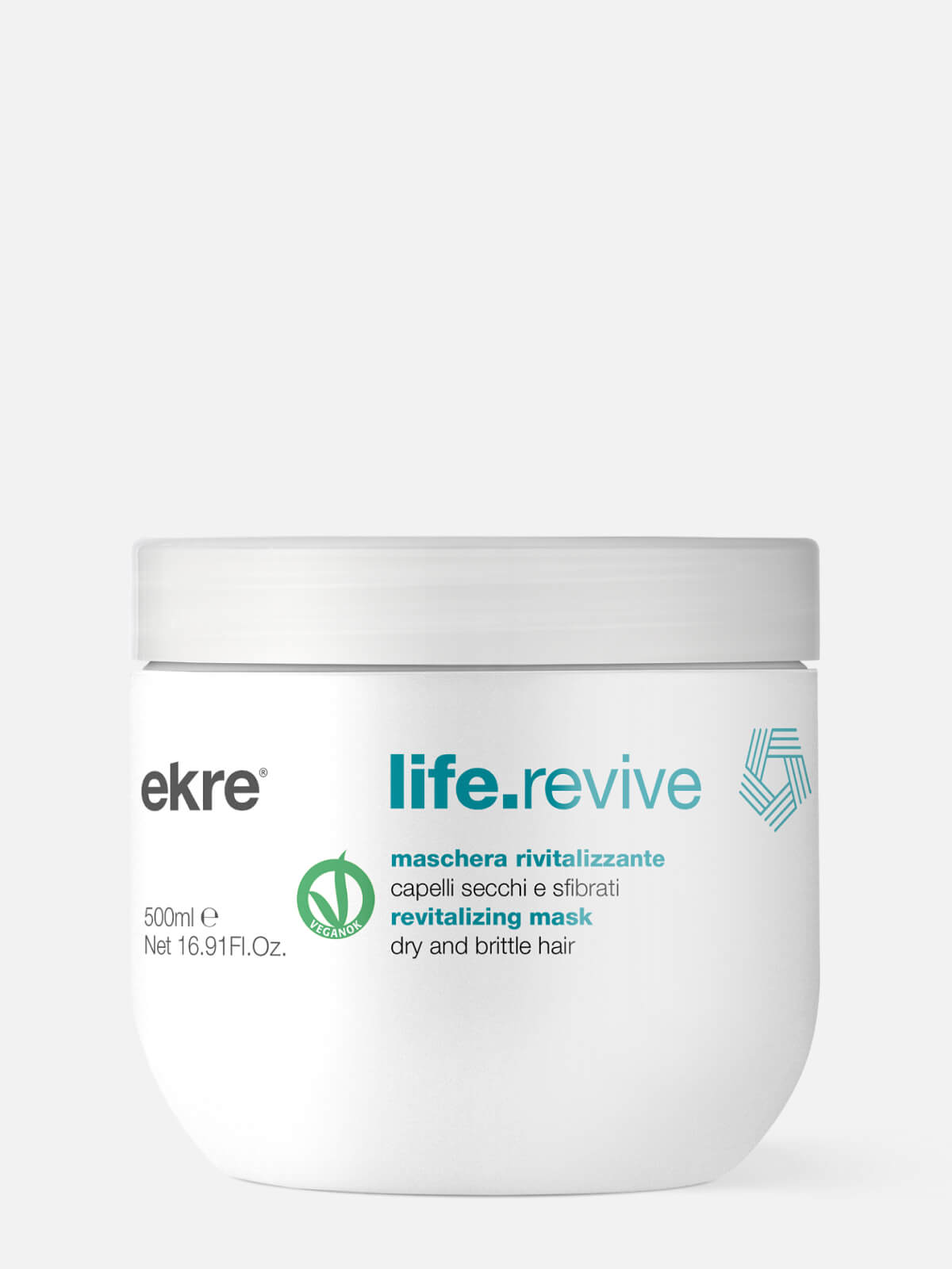 ekre life.revive Маска питательная для сухих и ломких волос revitalizing mask 500мл EKRE LIFE.REVIVE Маска питательная для сухих и ломких волос Revitalizing Mask 500мл — изображение 1