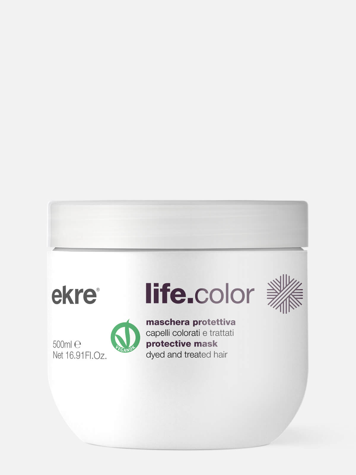 ekre life.color Маска для окрашенных и химически обработанных волос protective mask 500мл EKRE LIFE.COLOR Маска для окрашенных и химически обработанных волос Protective Mask 500мл — изображение 1