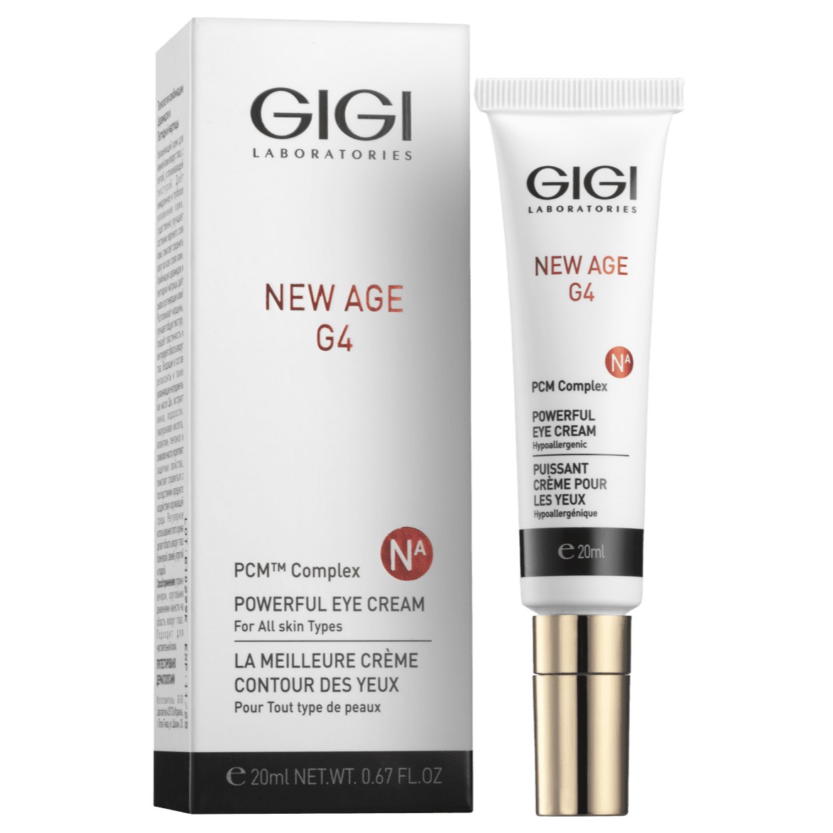 gigi new age g4 powerful eye Сream Крем для век 20 мл GIGI New Age G4 Powerful Eye Сream Крем для век 20 мл — изображение 1