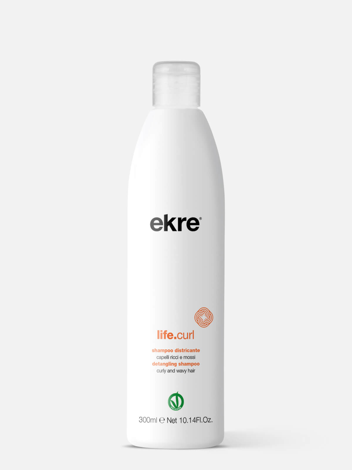 ekre life.curl Шампунь распутывающий для кудрявых волос detangling shampoo 300мл EKRE LIFE.CURL Шампунь распутывающий для кудрявых волос Detangling Shampoo 300мл — изображение 1
