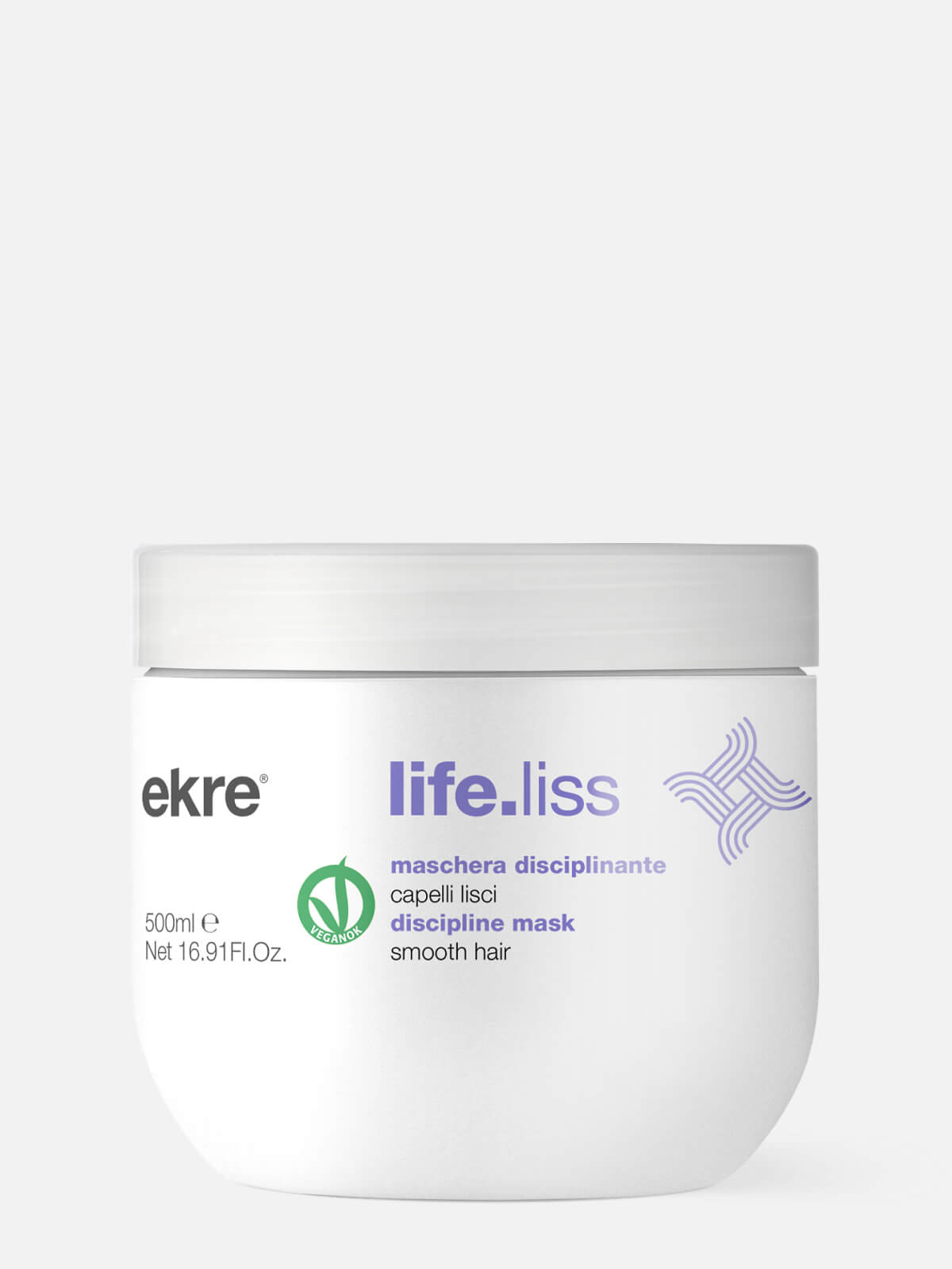 ekre life.liss Маска для волос дисциплинирующая discipline mask 500мл EKRE LIFE.LISS Маска для волос дисциплинирующая Discipline Mask 500мл — изображение 1
