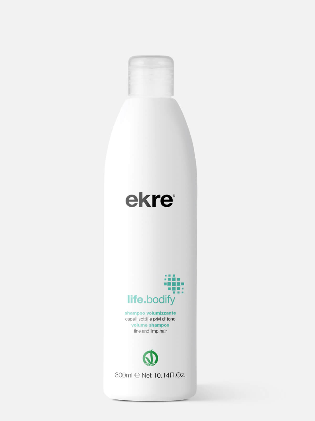 ekre life.bodify Шампунь для объема тонких волос volume shampoo 300мл new EKRE LIFE.BODIFY Шампунь для объема тонких волос Volume Shampoo 300мл NEW — изображение 1
