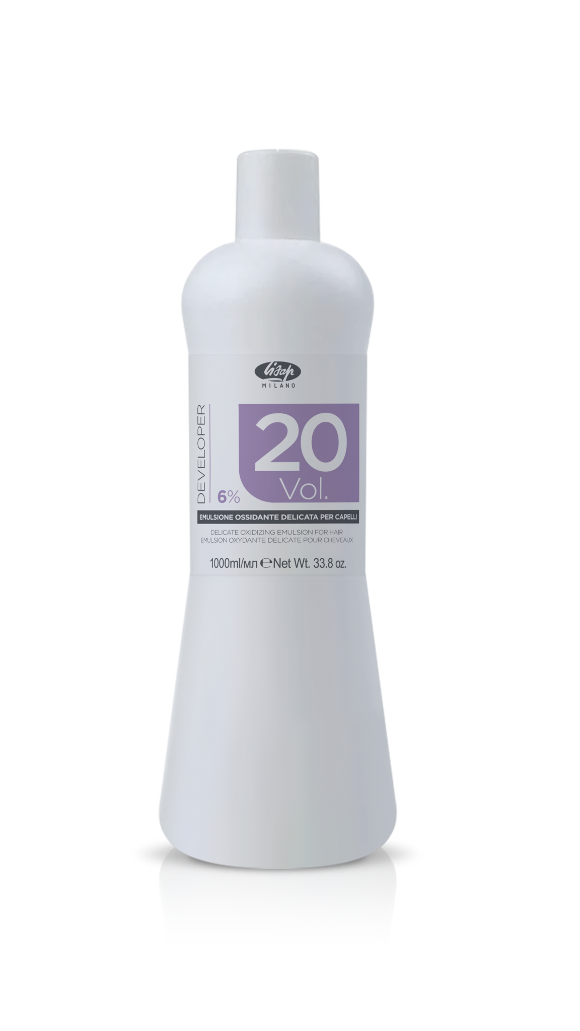 lisap delicate oxidizing Оксидант лосьон для волос 6% – delicate oxidizing emulsion for hair 20 vol 1000 мл 1000 мл LISAP Delicate Oxidizing Оксидант-лосьон для волос 6% – Delicate Oxidizing Emulsion for hair 20 vol 1000 мл 1000 мл — изображение 1