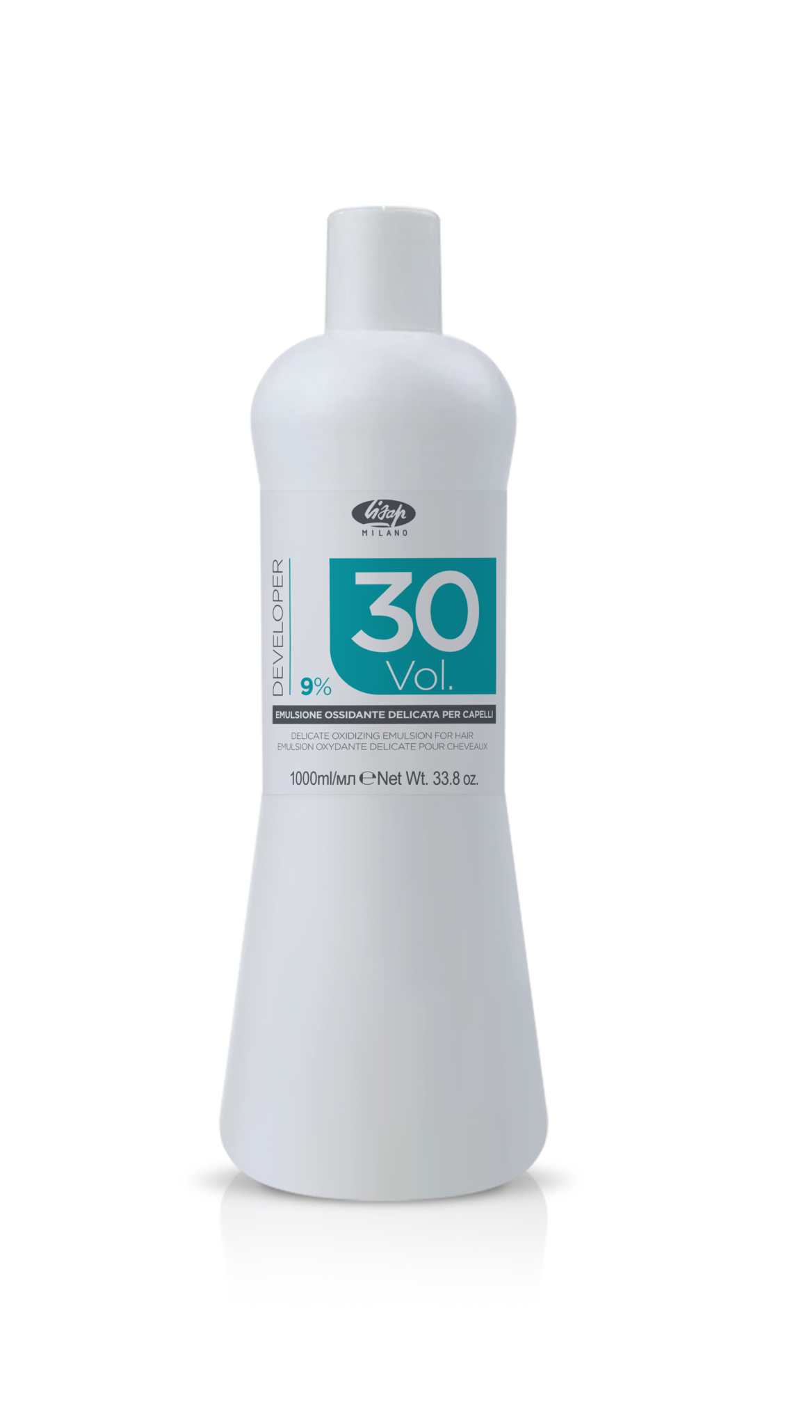 lisap delicate oxidizing Оксидант лосьон для волос 9% – delicate oxidizing emulsion for hair 30 vol 1000 мл 1000 мл LISAP Delicate Oxidizing Оксидант-лосьон для волос 9% – Delicate Oxidizing Emulsion for hair 30 vol 1000 мл 1000 мл — изображение 1
