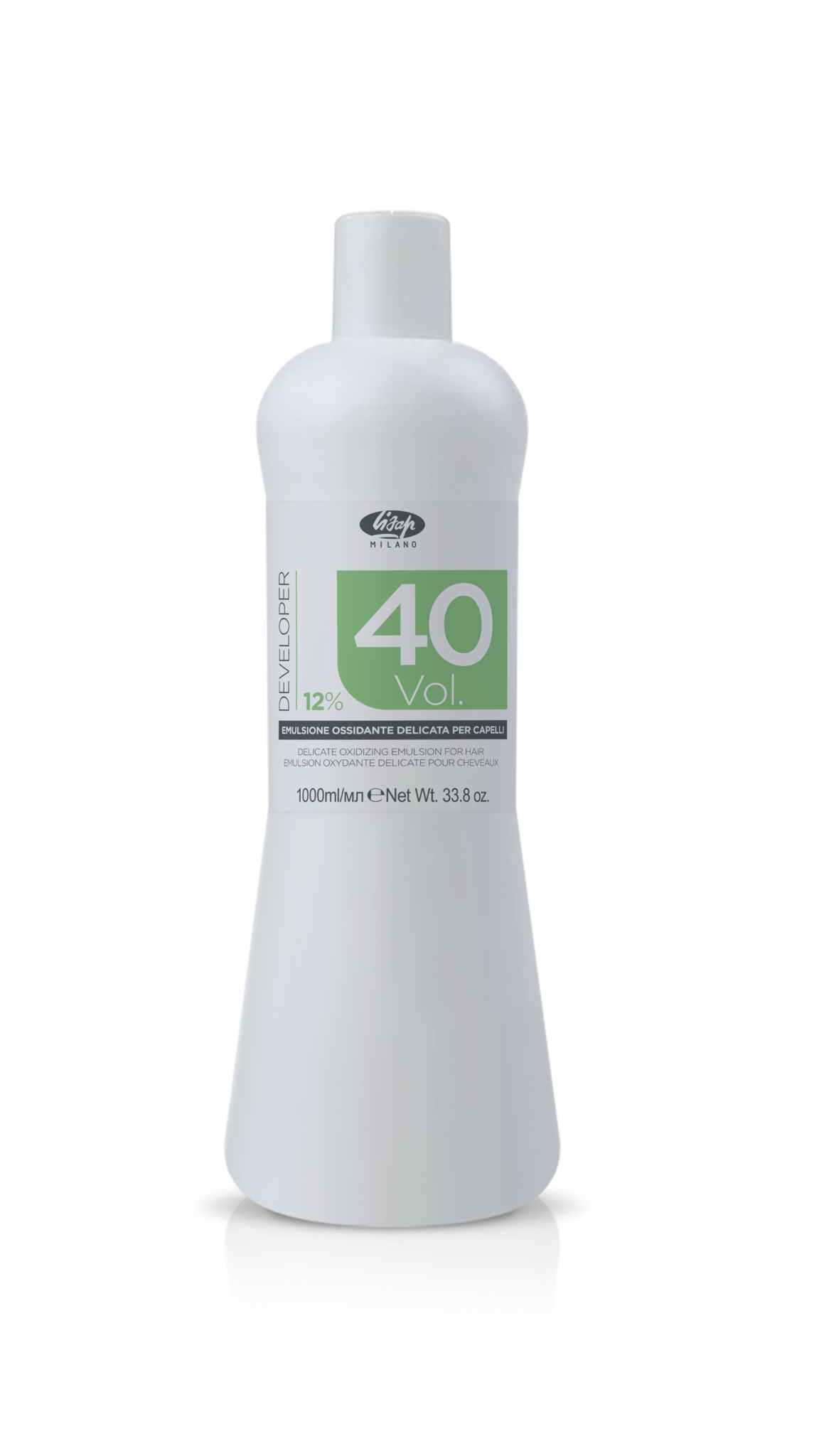lisap delicate oxidizing Оксидант лосьон для волос 12% – delicate oxidizing emulsion for hair 40 vol 1000 мл 1000 мл LISAP Delicate Oxidizing Оксидант-лосьон для волос 12% – Delicate Oxidizing Emulsion for hair 40 vol 1000 мл 1000 мл — изображение 1