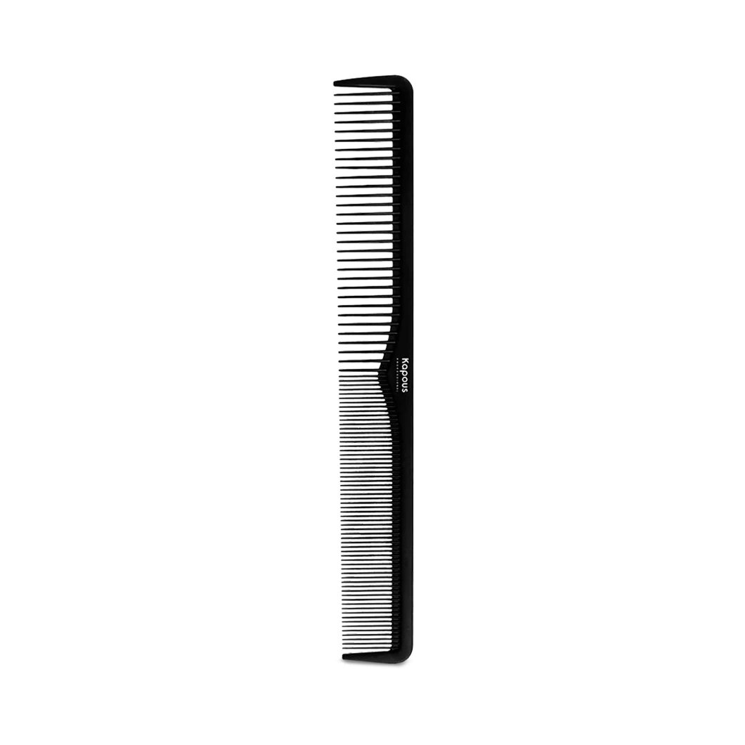kapous Расческа "carbon fiber" парикмахерская 181*24 мм Kapous Расческа "Carbon fiber" парикмахерская 181*24 мм — изображение 1
