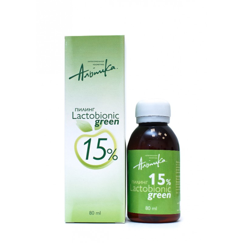 Пилинг lactobionic green 15%, 80 мл alpika Пилинг Lactobionic Green 15%, 80 мл ALPIKA — изображение 1