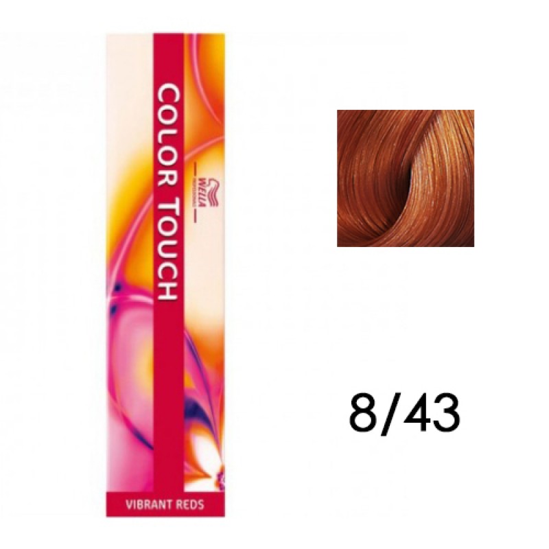 Интенсивное тонирование color touch, тон 8/43, 60мл Интенсивное тонирование Color Touch, тон 8/43, 60мл — изображение 1
