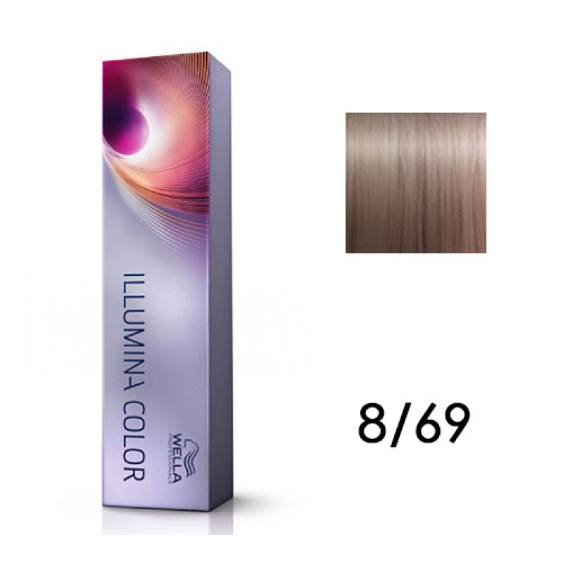 Стойкая крем краска illumina color, тон 8/69, 60мл Стойкая крем-краска Illumina Color, тон 8/69, 60мл — изображение 1