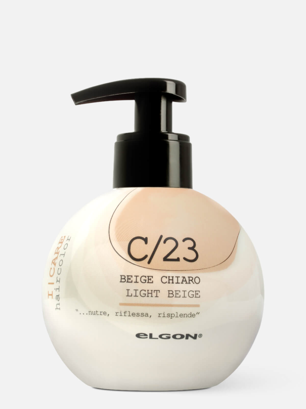 elgon i care haircolor Крем кондиционер окрашивающий прямого действия С/23 light beige chiaro светло бежевый 200мл ELGON I CARE HAIRCOLOR Крем-кондиционер окрашивающий прямого действия С/23 LIGHT BEIGE CHIARO - светло-бежевый 200мл — изображение 1