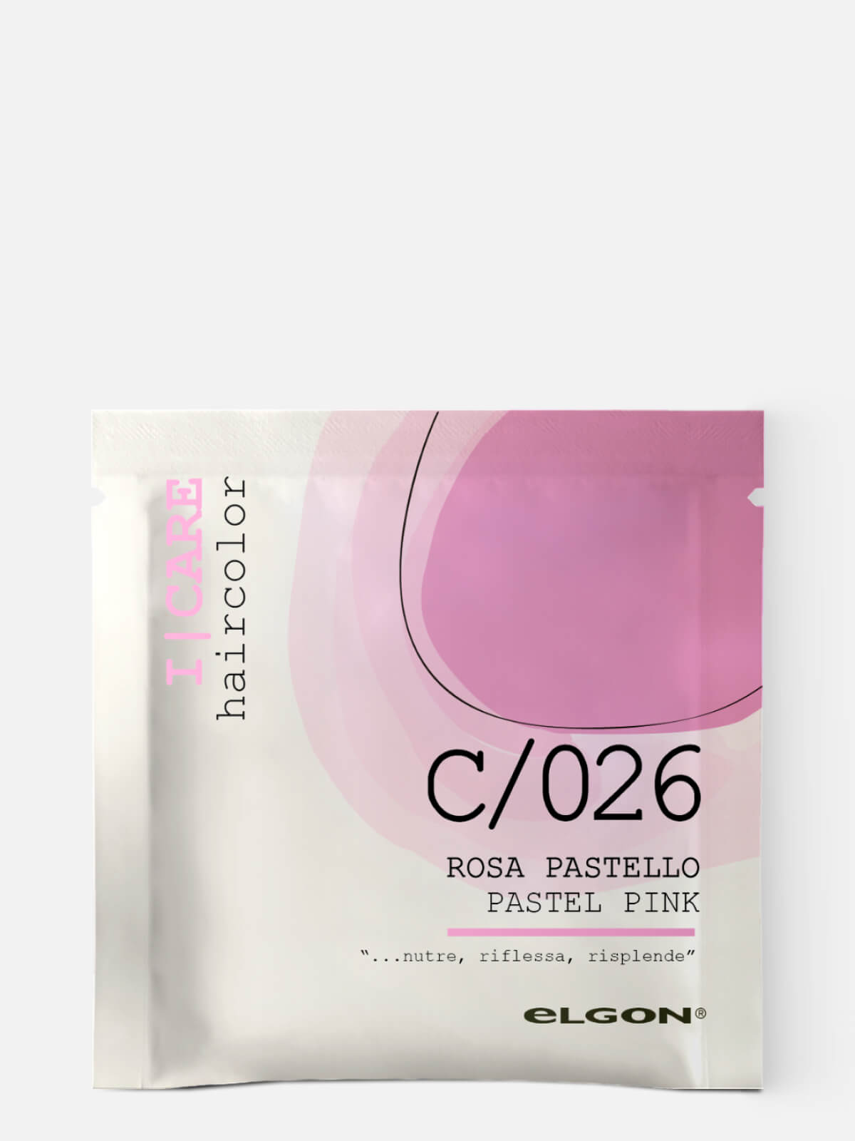 elgon i care haircolor Крем кондиционер окрашивающий прямого действия c/26 rosa pastello розовый пастель 25мл ELGON I CARE HAIRCOLOR Крем-кондиционер окрашивающий прямого действия C/26 ROSA PASTELLO - розовый пастель 25мл — изображение 1