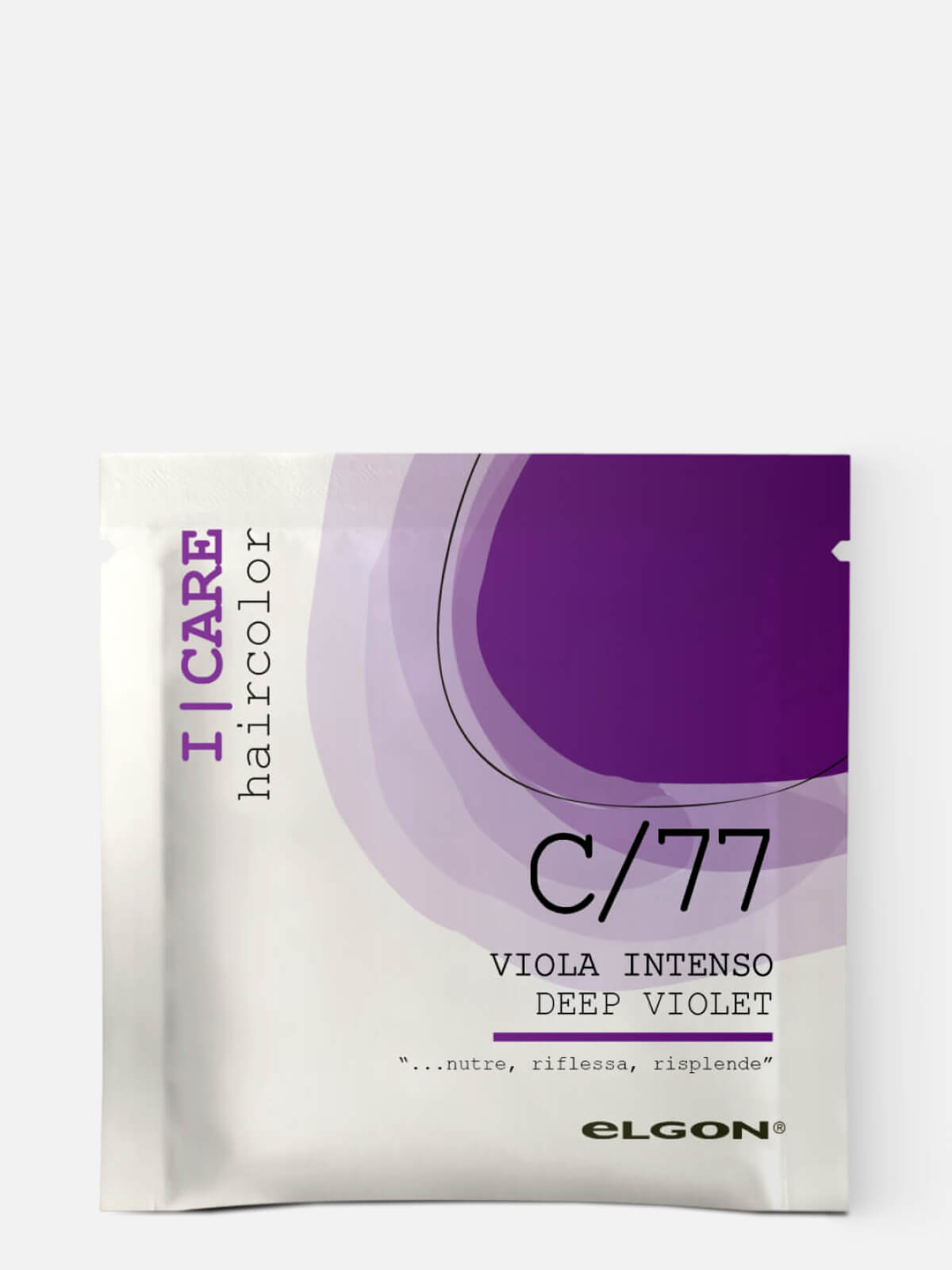 elgon i care haircolor Крем кондиционер окрашивающий прямого действия С/77 интенсивный фиолетовый deep violet 25мл ELGON I CARE HAIRCOLOR Крем-кондиционер окрашивающий прямого действия С/77 интенсивный фиолетовый Deep Violet 25мл — изображение 1