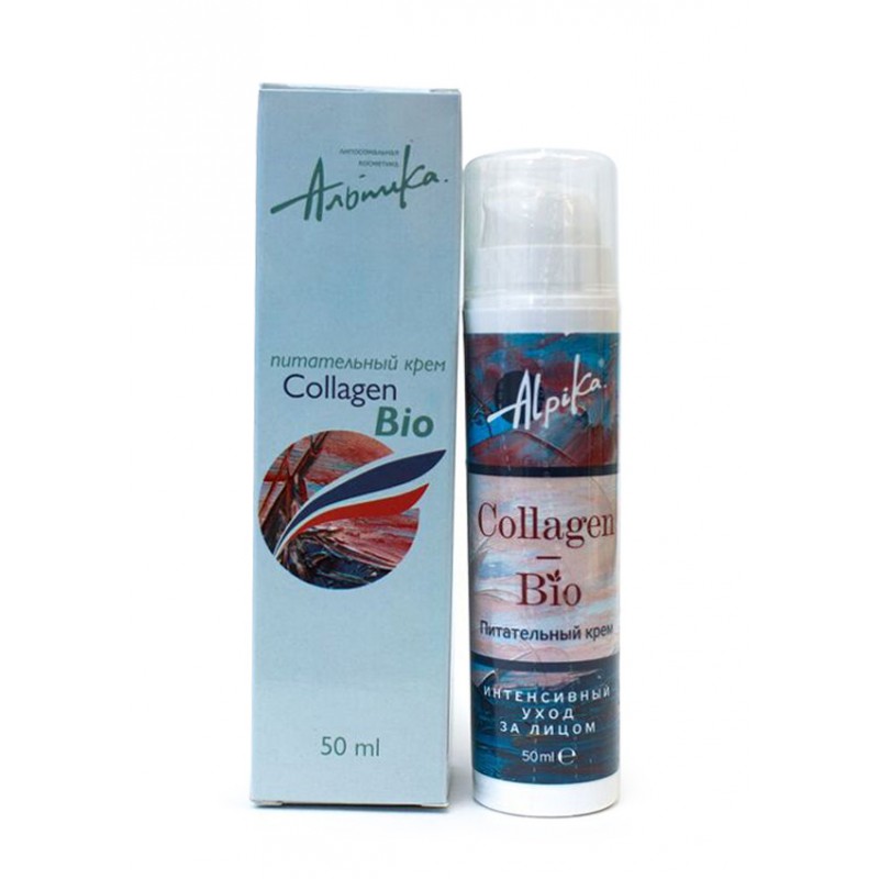Питательный крем collagen bio 50 мл alpika Питательный крем Collagen Bio 50 мл ALPIKA — изображение 1