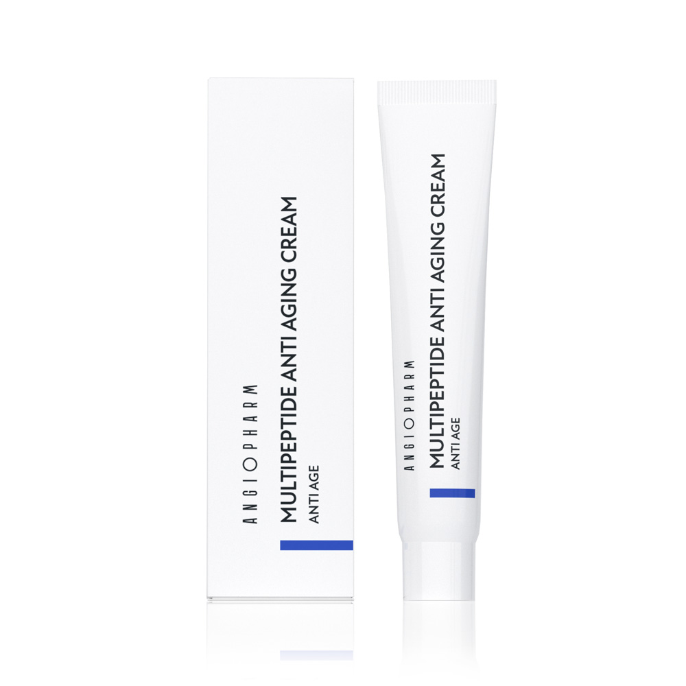 angiopharm Мультипептидный омолаживающий крем 7 мл Angiopharm Мультипептидный омолаживающий крем 7 мл — изображение 1