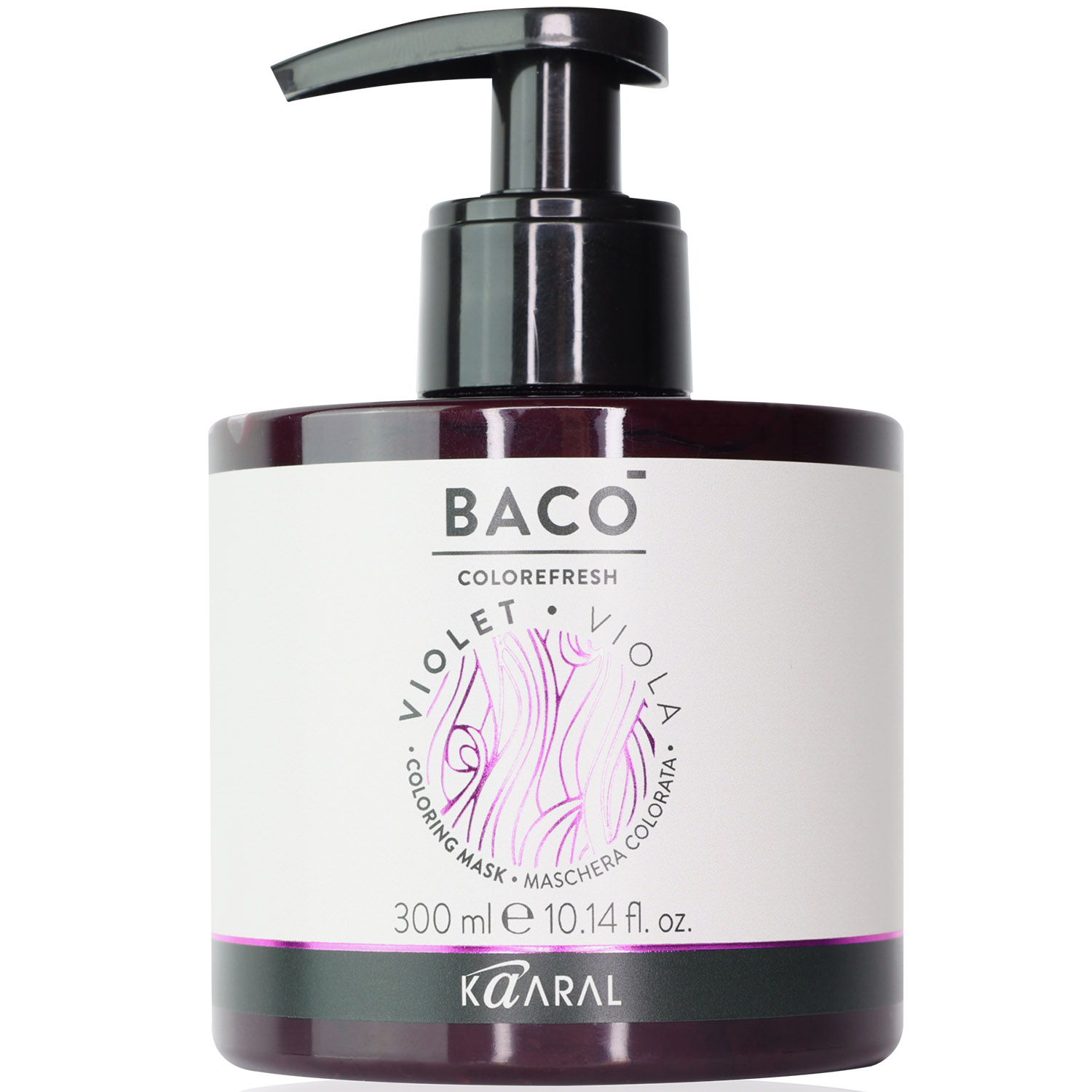 baco colorefresh coloring mask violet Тонирующая маска для волос Фиолетовый 300 мл kaaral Baco Colorefresh Coloring Mask Violet Тонирующая маска для волос Фиолетовый 300 мл KAARAL — изображение 1