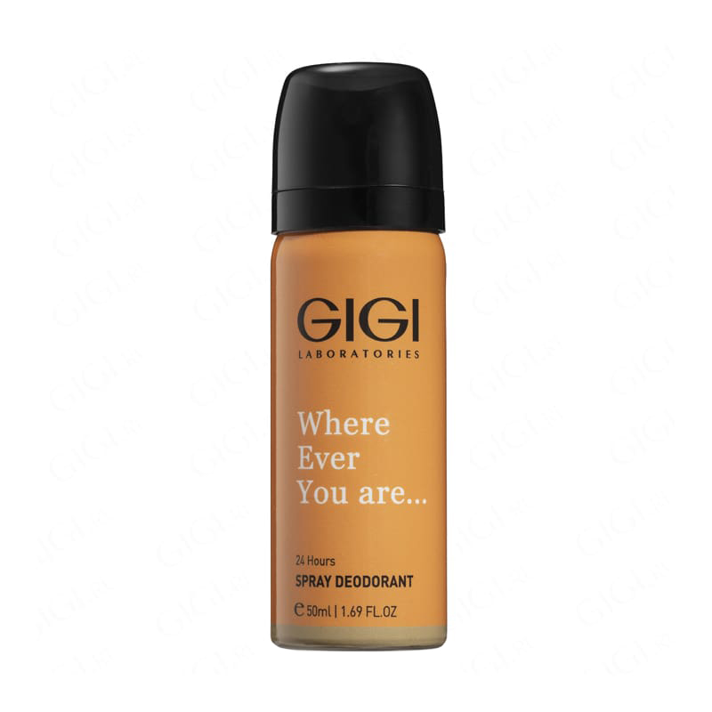 gigi where ever you are spray deodorant Дорожный дезодорант 50 мл GIGI Where Ever You Are Spray Deodorant Дорожный дезодорант 50 мл — изображение 1