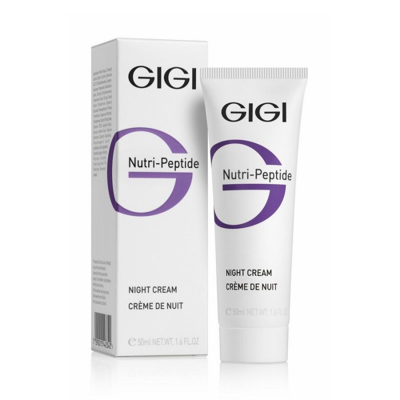 gigi Пептидный ночной крем night cream 50 мл GIGI Пептидный ночной крем Night Cream 50 мл — изображение 1