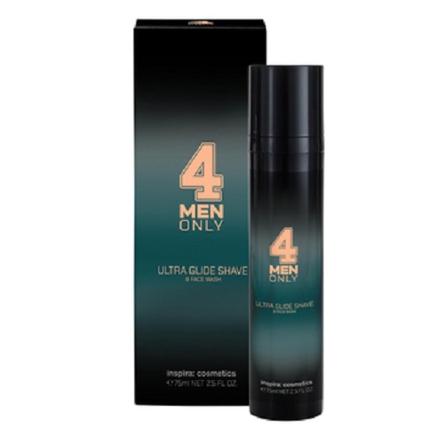 ultra glide shave & face wash Ультрамягкий гель крем для умывания и бритья 75 мл inspira Ultra Glide Shave & Face Wash Ультрамягкий гель-крем для умывания и бритья 75 мл INSPIRA — изображение 1