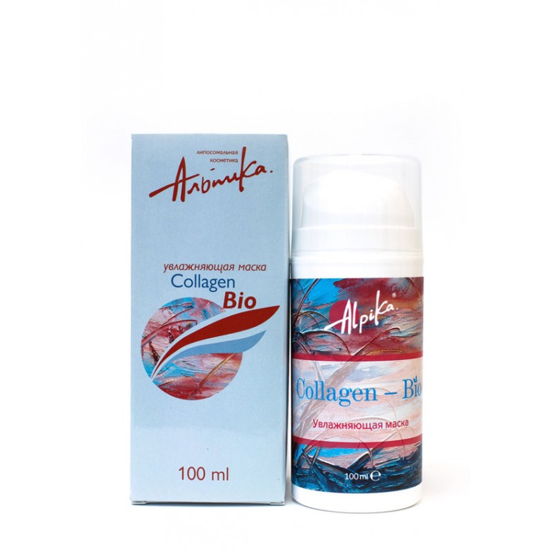 Увлажняющая маска collagen bio, 100 мл alpika Увлажняющая маска Collagen Bio, 100 мл ALPIKA — изображение 1