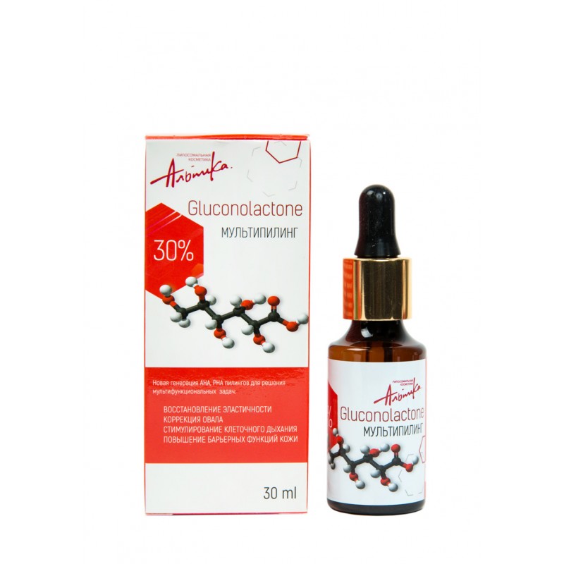 Мультипилинг gluconolactone 30%, 30 мл alpika Мультипилинг Gluconolactone 30%, 30 мл ALPIKA — изображение 1
