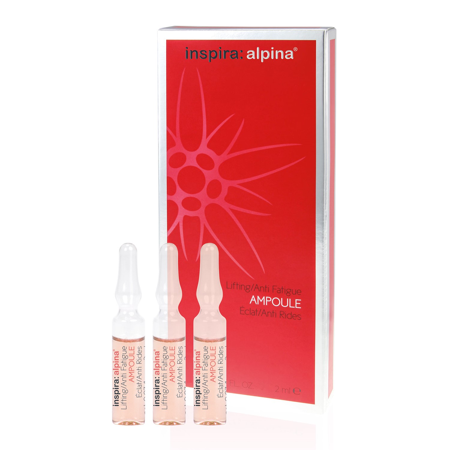 inspira alpina lifting anti fatigue ampoule Ампулы для мгновенного лифтинга и сияния кожи 3*2 мл Inspira Alpina Lifting Anti Fatigue Ampoule Ампулы для мгновенного лифтинга и сияния кожи 3*2 мл — изображение 1
