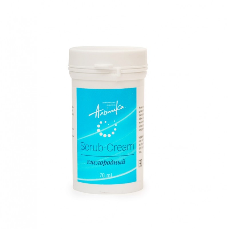 scrub cream Кислородный 70 мл alpika Scrub - Cream Кислородный 70 мл ALPIKA — изображение 1