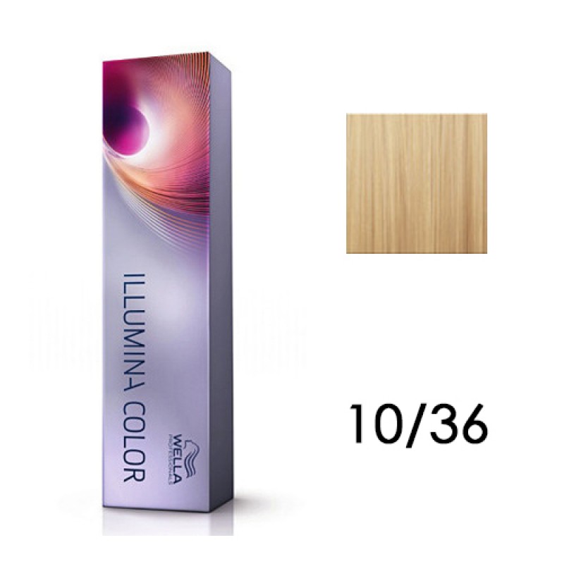Стойкая крем краска illumina color, тон 10/36, 60мл Стойкая крем-краска Illumina Color, тон 10/36, 60мл — изображение 1