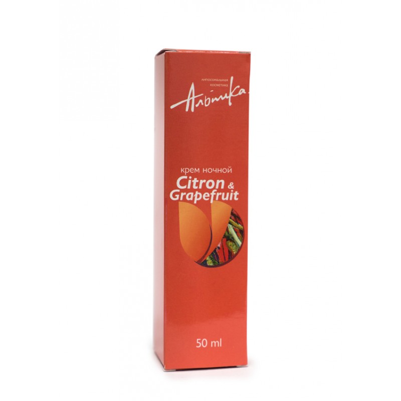 Ночной крем citron a grapefruit, 50 мл alpika Ночной крем Citron a Grapefruit, 50 мл ALPIKA — изображение 1