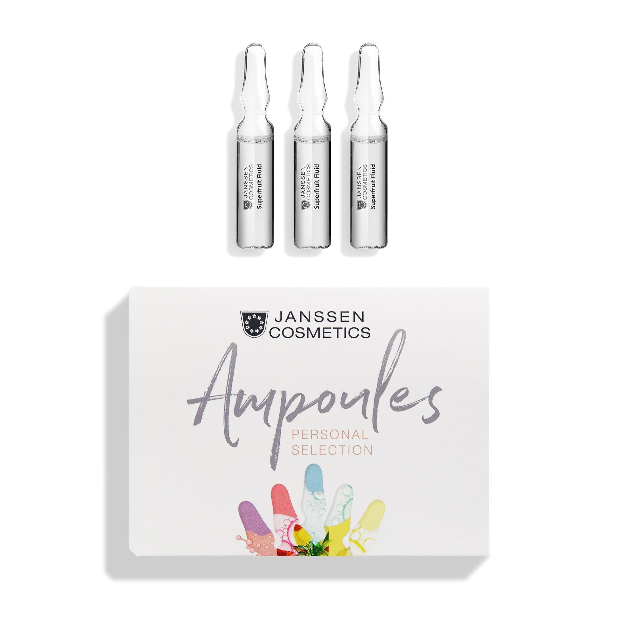 janssen superfruit fluid Фруктовые ампулы с витамином С 3*2 мл JANSSEN Superfruit Fluid Фруктовые ампулы с витамином С 3*2 мл — изображение 1