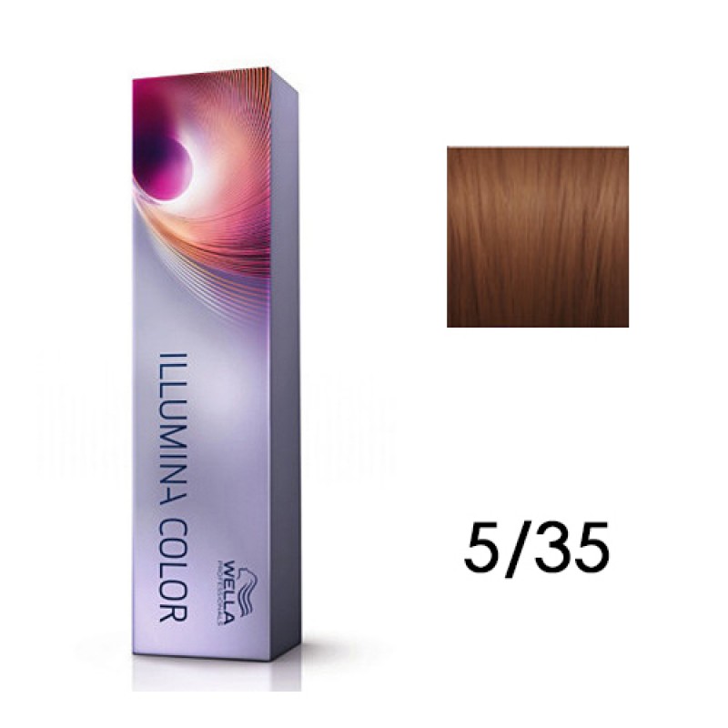 Стойкая крем краска illumina color, тон 5/35, 60мл Стойкая крем-краска Illumina Color, тон 5/35, 60мл — изображение 1