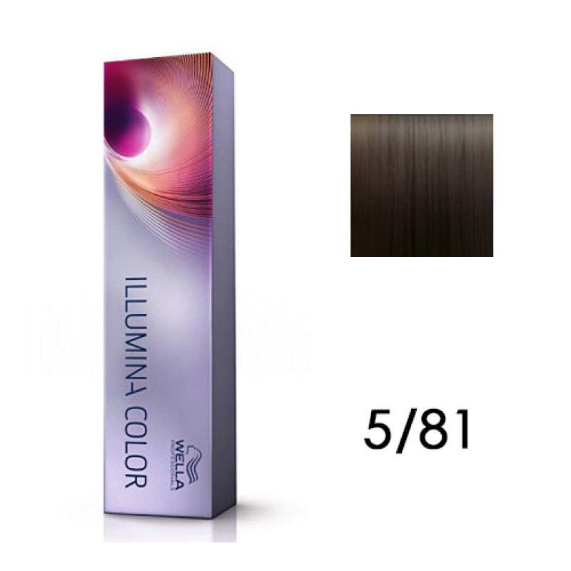 Стойкая крем краска illumina color, тон 5/81, 60мл Стойкая крем-краска Illumina Color, тон 5/81, 60мл — изображение 1