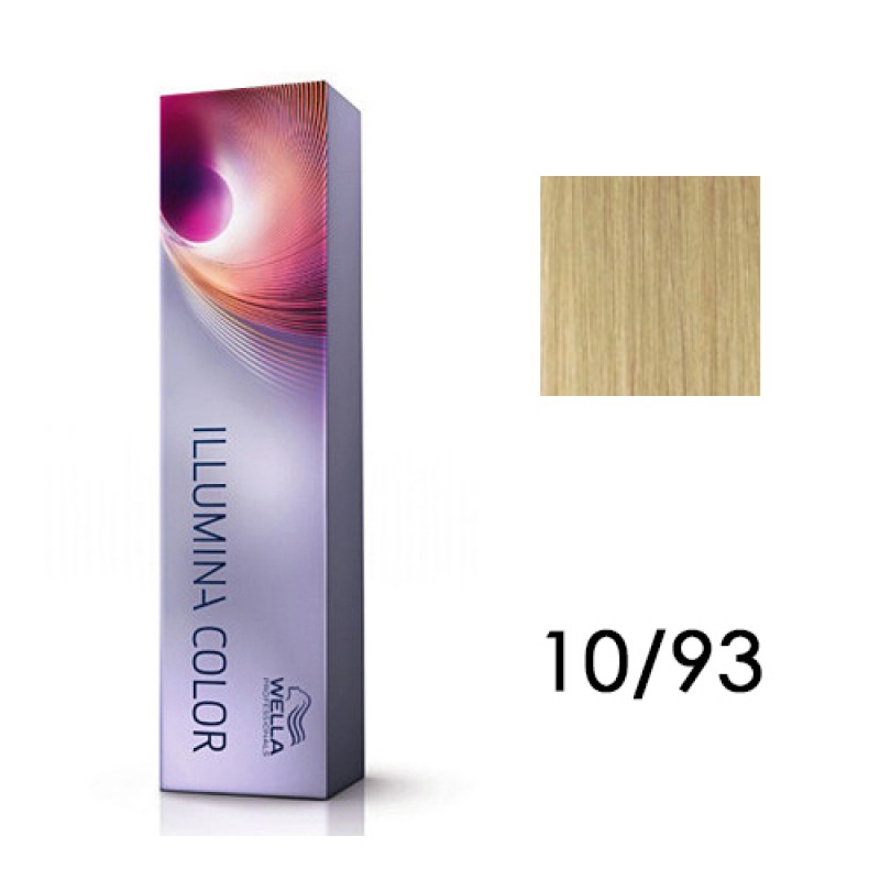 Стойкая крем краска illumina color, тон 10/93, 60мл Стойкая крем-краска Illumina Color, тон 10/93, 60мл — изображение 1