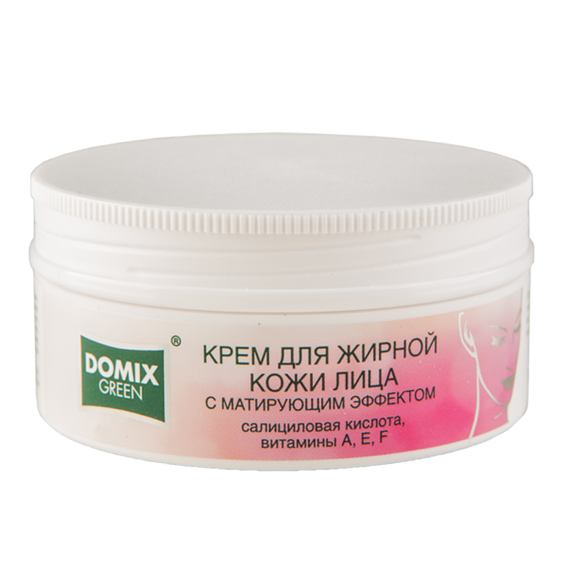domix green Крем для жирной кожи лица с матирующим эффектом 75 мл DOMIX GREEN Крем для жирной кожи лица с матирующим эффектом 75 мл — изображение 1