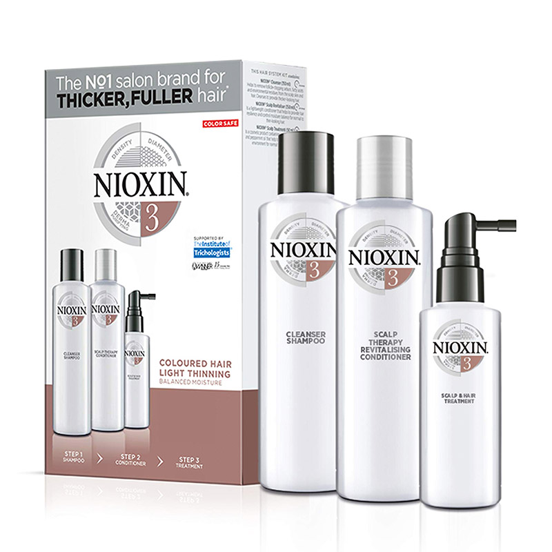Набор (Система 3), 150+150+50мл,, nioxin Набор (Система 3), 150+150+50мл,, NIOXIN — изображение 1