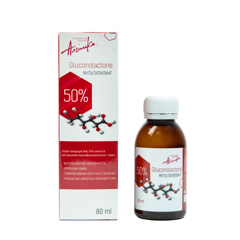 Мультипилинг gluconolactone 50%, 80 мл alpika Мультипилинг Gluconolactone 50%, 80 мл ALPIKA — изображение 1