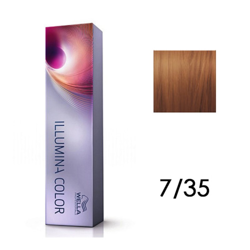 Стойкая крем краска illumina color, тон 7/35, 60мл Стойкая крем-краска Illumina Color, тон 7/35, 60мл — изображение 1