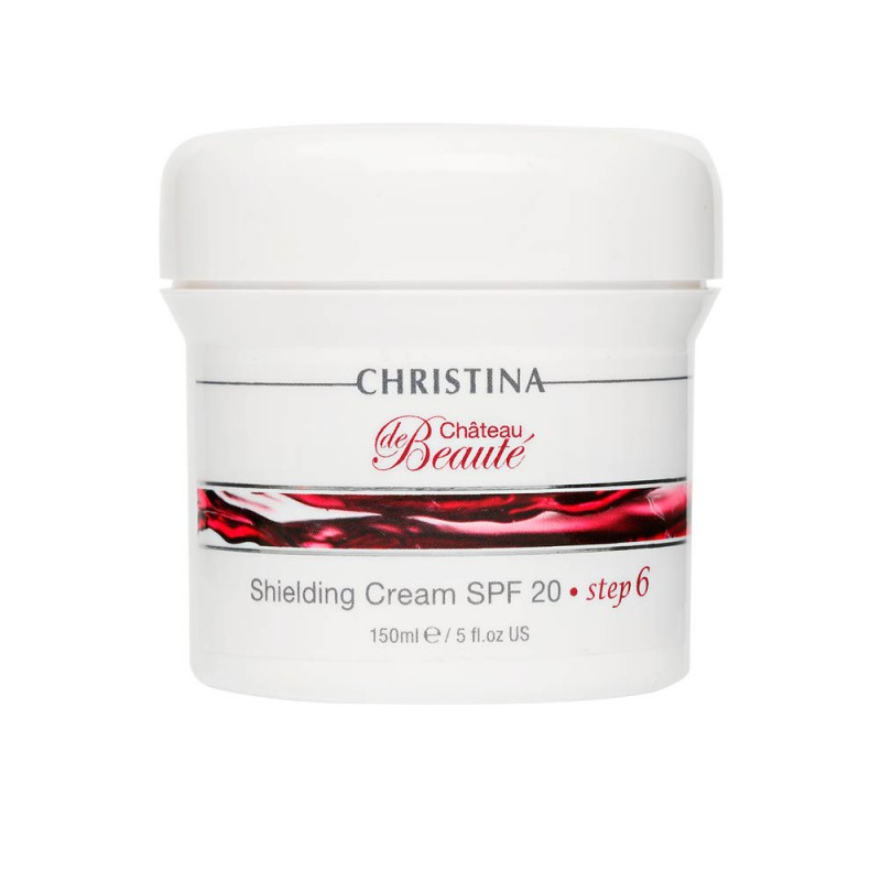 christina chateau de beaute shielding cream spf20 Защитный крем 150 мл CHRISTINA Chateau de Beaute Shielding Cream SPF20 Защитный крем 150 мл — изображение 1