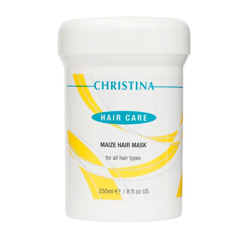 christina maize hair mask Кукурузная маска для сухих и нормальных волос 250 мл CHRISTINA Maize Hair Mask Кукурузная маска для сухих и нормальных волос 250 мл — изображение 1