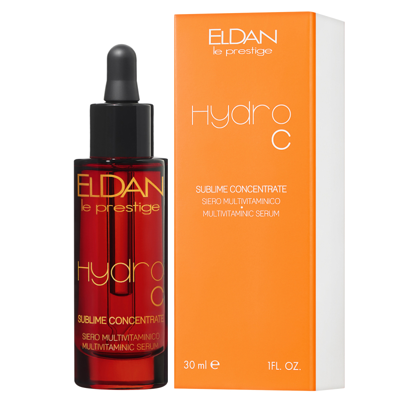 le prestige hydro c sublime concentrate multivitaminic serum Мультивитаминная сыворотка Гидро С 30 мл eldan Le Prestige Hydro C Sublime Concentrate Multivitaminic Serum Мультивитаминная сыворотка Гидро С 30 мл ELDAN — изображение 1