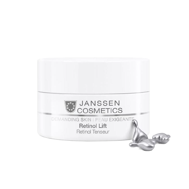 janssen retinol lift Капсулы с ретинолом для разглаживания морщин 150 шт JANSSEN Retinol Lift Капсулы с ретинолом для разглаживания морщин 150 шт — изображение 1