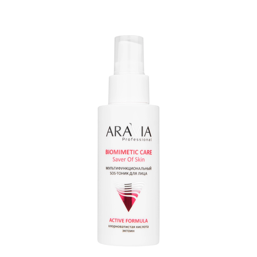 aravia biomimetic care saver of skin Мультифункциональный sos тоник для лица 100 мл ARAVIA Biomimetic Care Saver Of Skin Мультифункциональный SOS-тоник для лица 100 мл — изображение 1