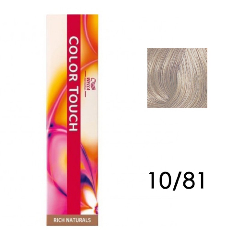Интенсивное тонирование color touch, тон 10/81, 60мл Интенсивное тонирование Color Touch, тон 10/81, 60мл — изображение 1