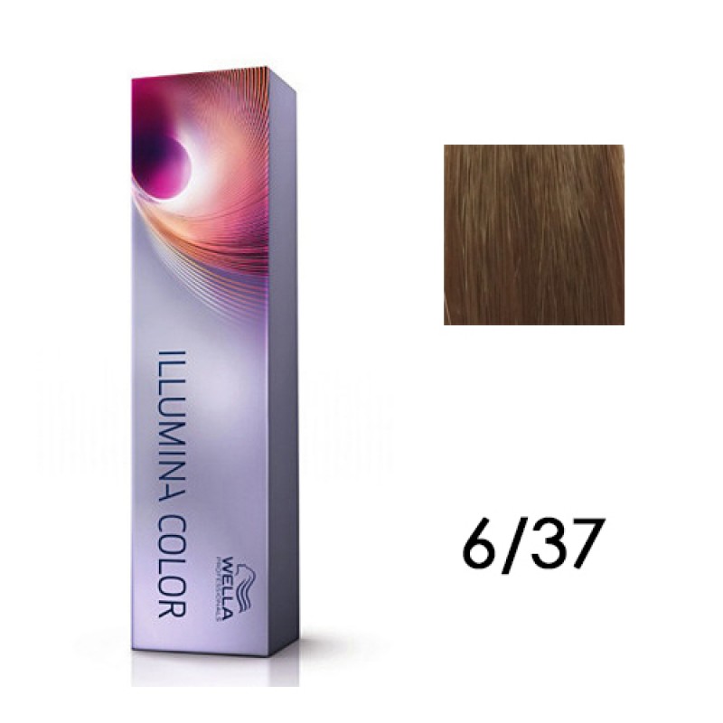 Стойкая крем краска illumina color, тон 6/37, 60мл Стойкая крем-краска Illumina Color, тон 6/37, 60мл — изображение 1