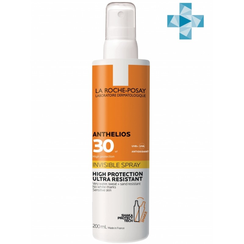 la roche posay anthelios Невидимый спрей для лица и тела spf30, 200 мл LA ROCHE-POSAY ANTHELIOS Невидимый спрей для лица и тела SPF30, 200 мл — изображение 1