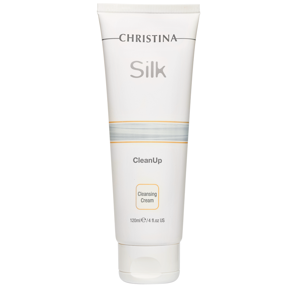 christina silk cleanup cream Нежный крем для очищения кожи 120 мл CHRISTINA Silk CleanUp Cream Нежный крем для очищения кожи 120 мл — изображение 1