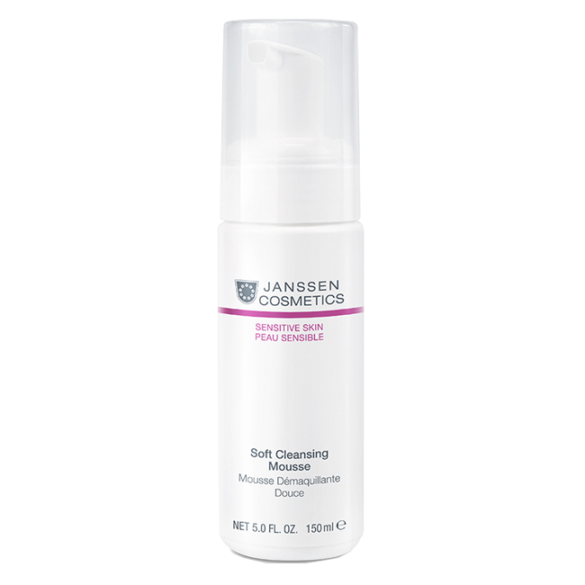 janssen soft cleansing mousse Нежный очищающий мусс 150 мл JANSSEN Soft Cleansing Mousse Нежный очищающий мусс 150 мл — изображение 1