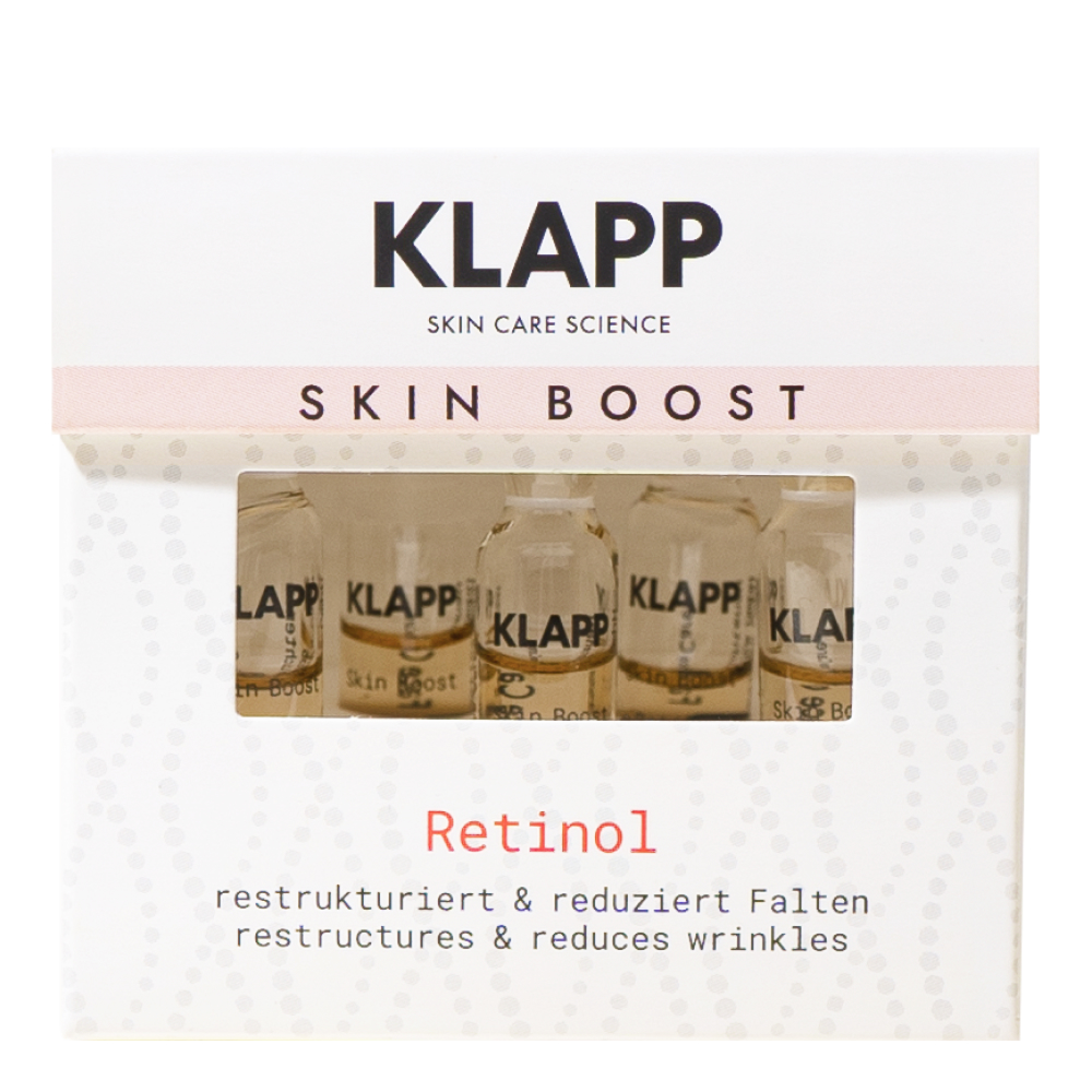 klapp retinol skin boost Концентрат с витамином a 5*2 мл KLAPP Retinol Skin Boost Концентрат с витамином A 5*2 мл — изображение 1