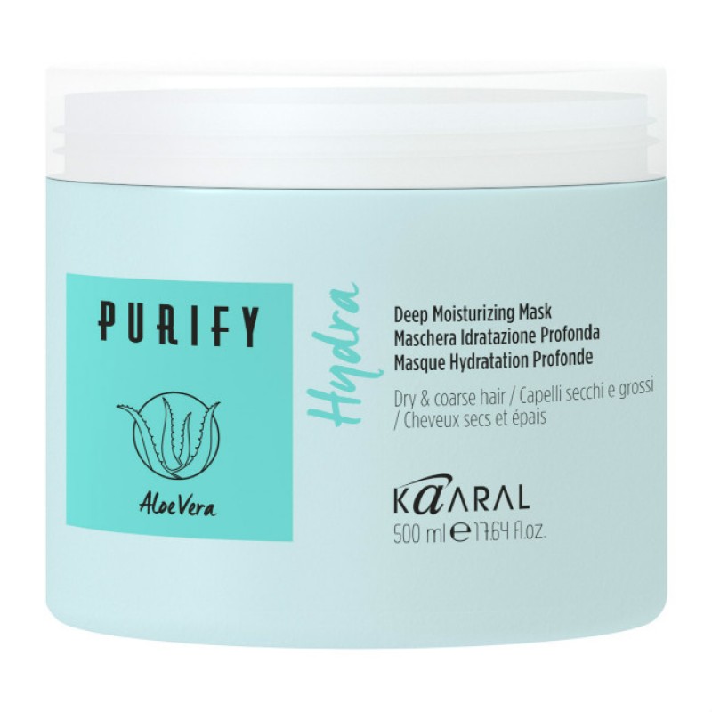 purify hydra mask Интенсивная увлажняющая питательная маска для волос 500 мл kaaral Purify Hydra mask Интенсивная увлажняющая питательная маска для волос 500 мл KAARAL — изображение 1